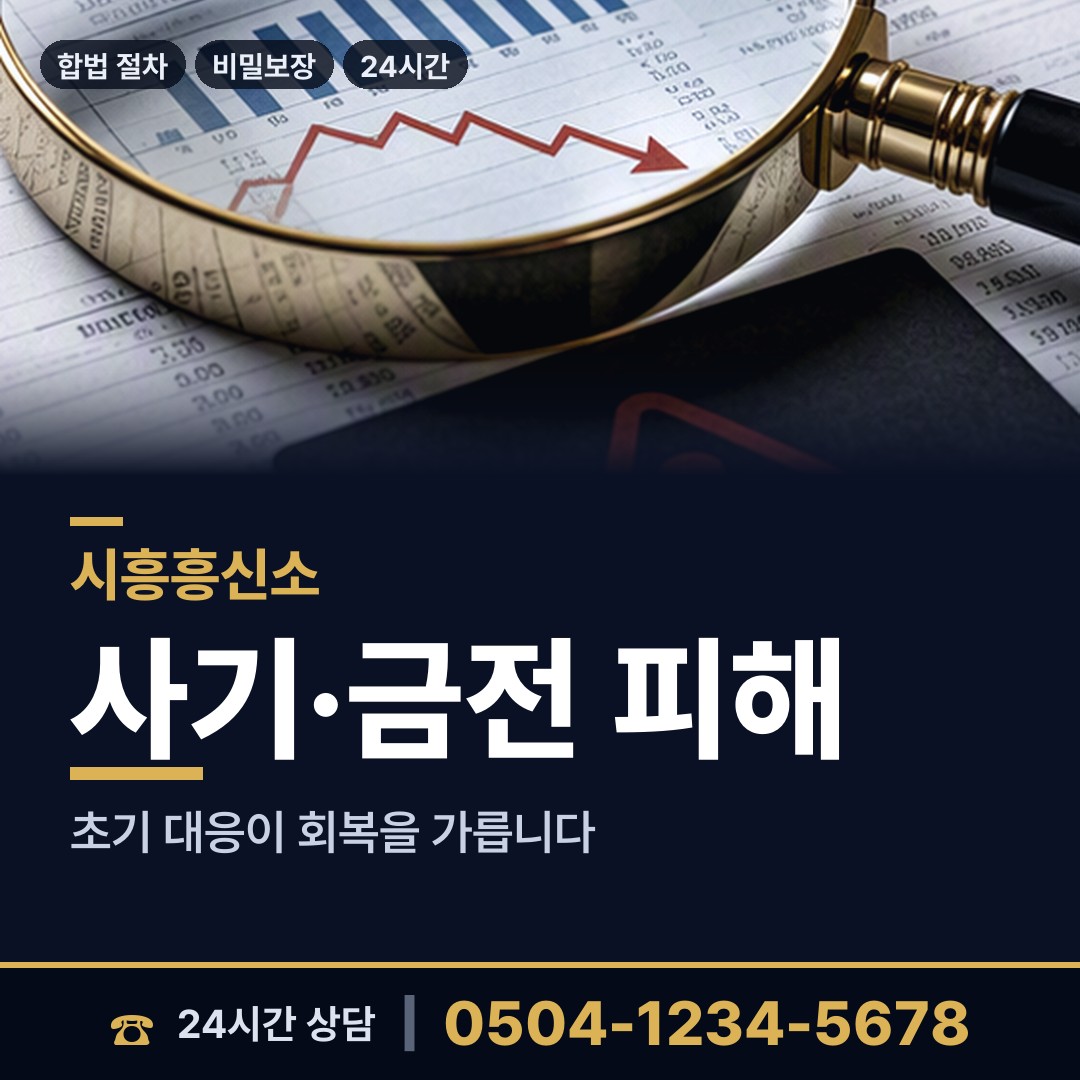 시흥 배곧2동 전과조회 상담 안내
